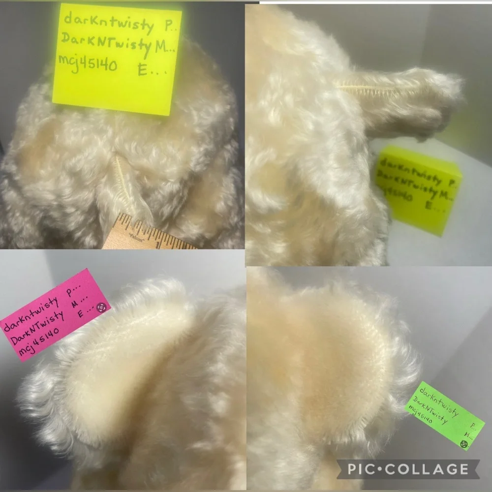 Rare Nwot Gund Snuffles sample prototype 1/1 OOAK FREE MINI SNUFFLES GWP - Picture 8 of 14